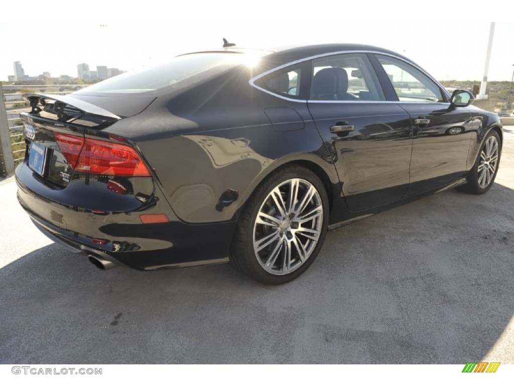 Brilliant Black 2012 Audi A7 3.0T quattro Premium Exterior Photo #57368432