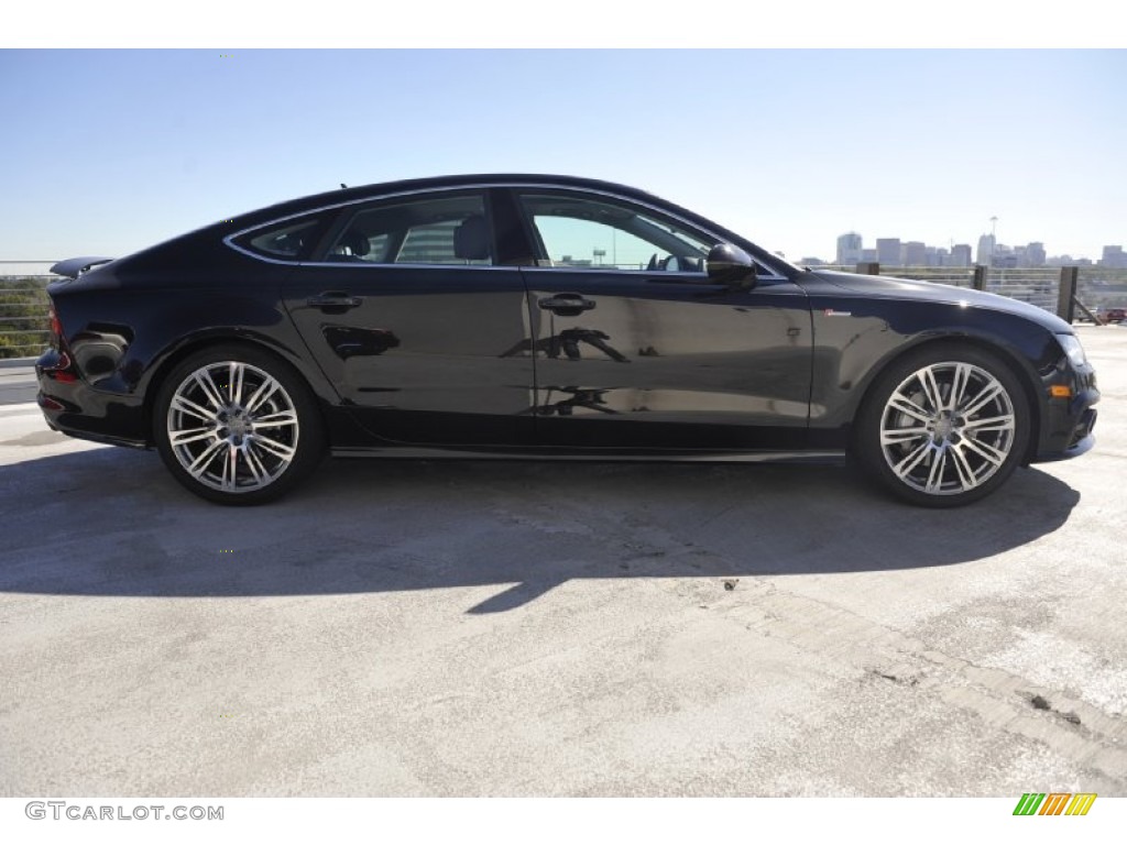 Brilliant Black 2012 Audi A7 3.0T quattro Premium Exterior Photo #57368441