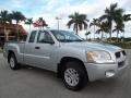 2007 Alloy Silver Mitsubishi Raider LS Extended Cab  photo #1