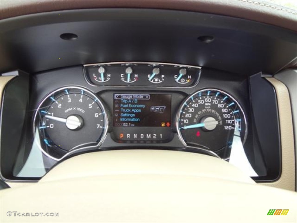 2011 Ford F150 King Ranch SuperCrew Gauges Photo #57368806