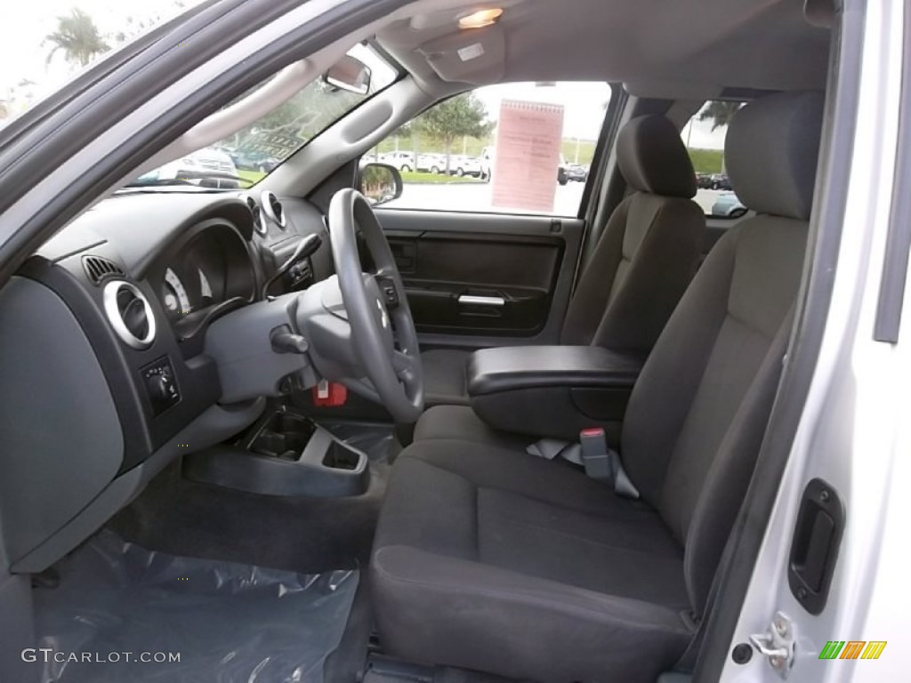 Slate Interior 2007 Mitsubishi Raider LS Extended Cab Photo #57368828
