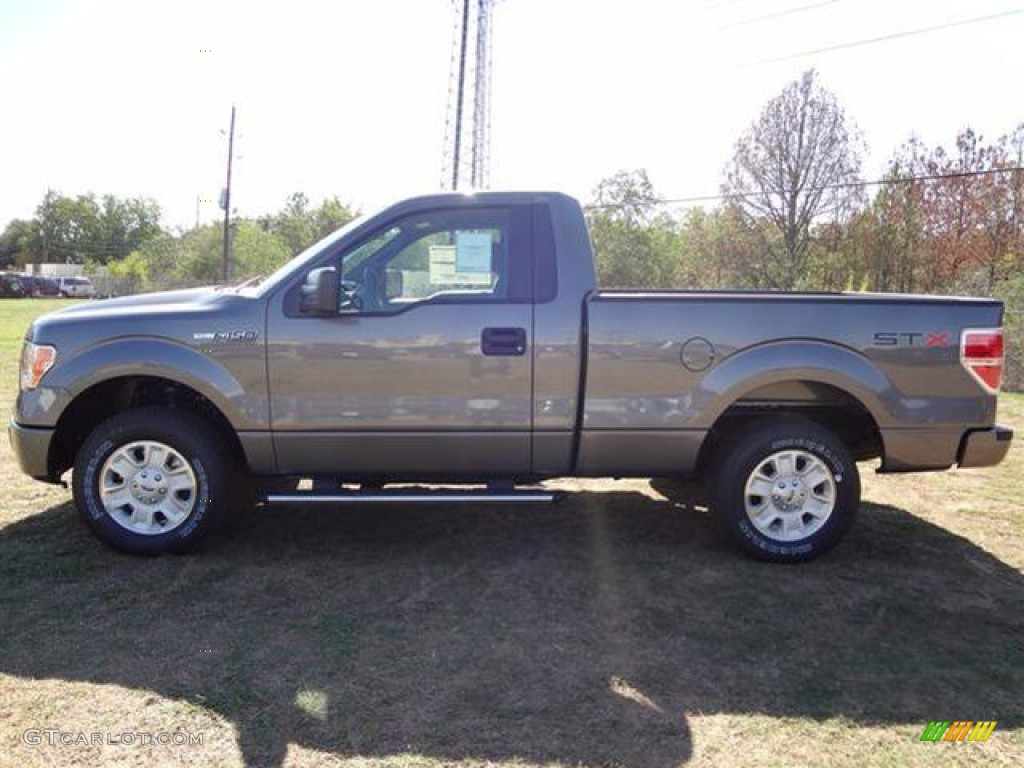 2011 F150 STX Regular Cab - Sterling Grey Metallic / Steel Gray photo #5