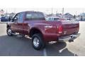 2004 Dark Toreador Red Metallic Ford F350 Super Duty XLT SuperCab 4x4 Dually  photo #7