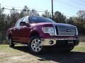 2011 Red Candy Metallic Ford F150 XLT SuperCrew  photo #2