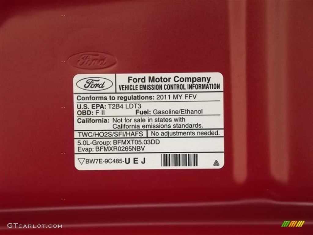 2011 F150 XLT SuperCrew - Red Candy Metallic / Steel Gray photo #21