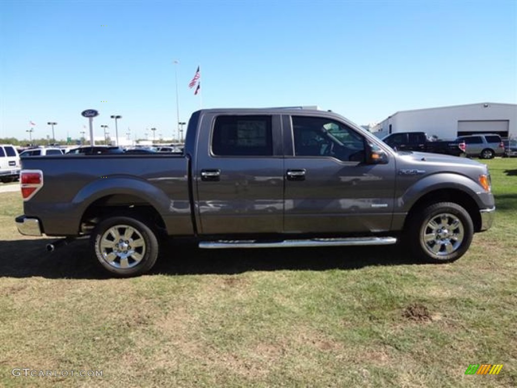 2011 F150 XLT SuperCrew - Sterling Grey Metallic / Steel Gray photo #8