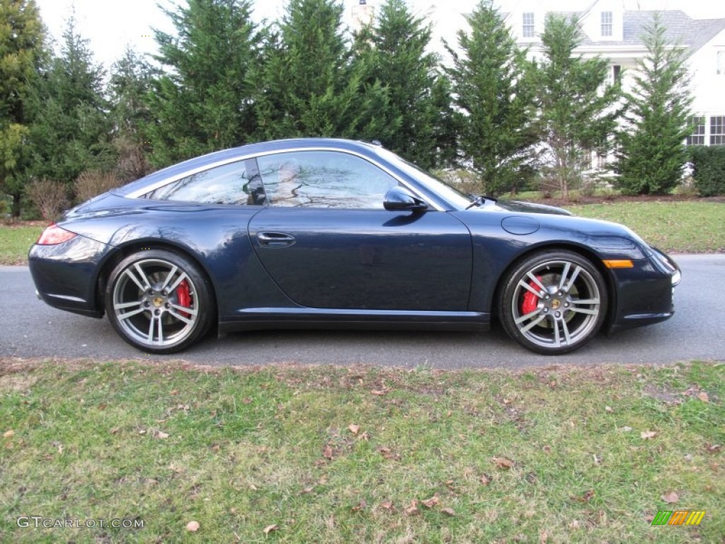 Dark Blue Metallic 2011 Porsche 911 Targa 4S Exterior Photo #57371693