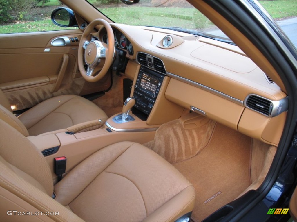Natural Brown Interior 2011 Porsche 911 Targa 4S Photo #57371750