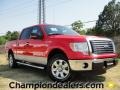 2011 Race Red Ford F150 XLT SuperCrew  photo #1