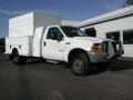 Oxford White - F450 Super Duty XL Regular Cab Utility Truck Photo No. 4