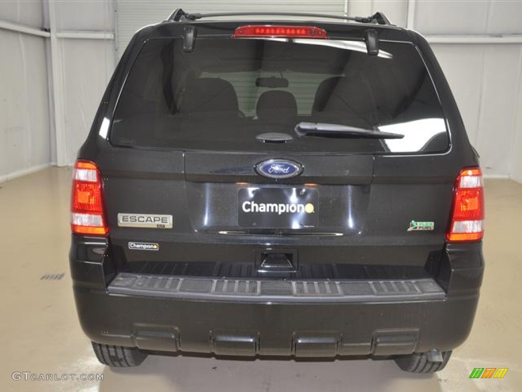 2011 Escape XLT V6 - Tuxedo Black Metallic / Stone photo #5