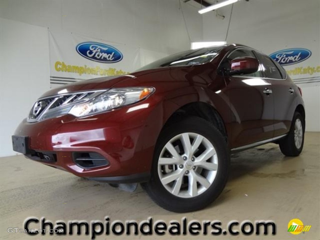 2011 Murano S - Merlot / Beige photo #1