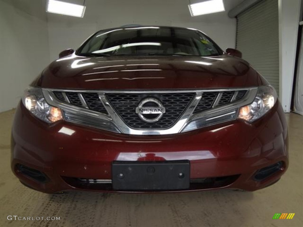 2011 Murano S - Merlot / Beige photo #2