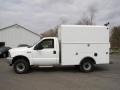 Oxford White 2003 Ford F350 Super Duty XL Regular Cab 4x4 Commercial Exterior