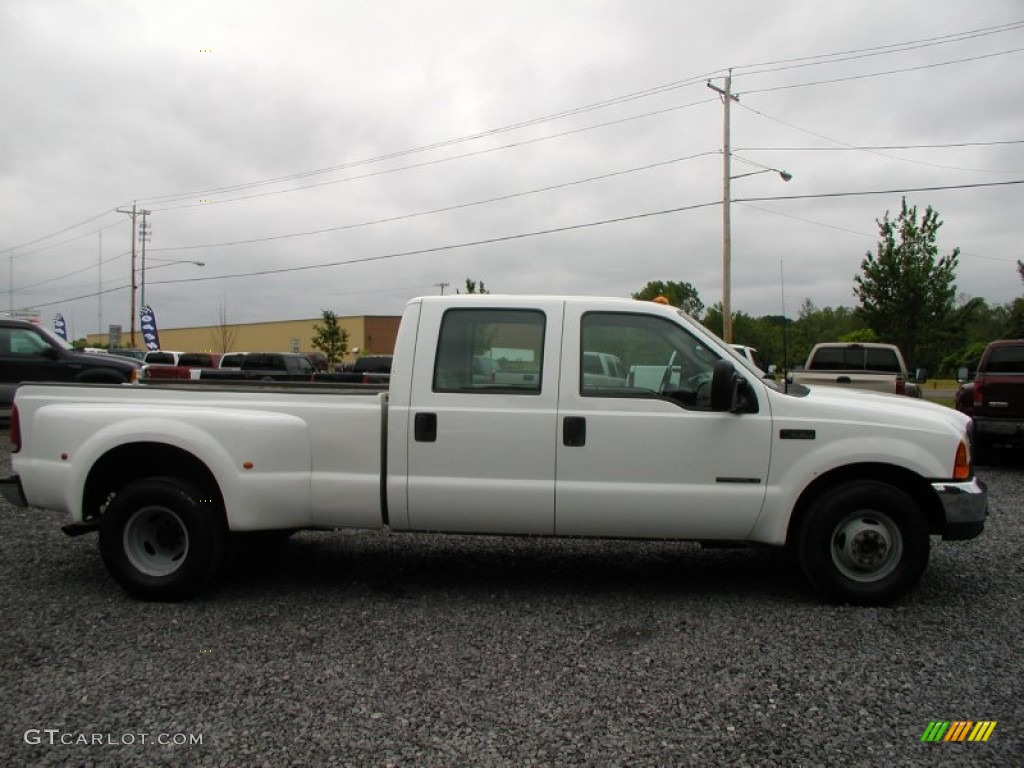 2000 F350 Super Duty XL Crew Cab Dually - Oxford White / Medium Graphite photo #3