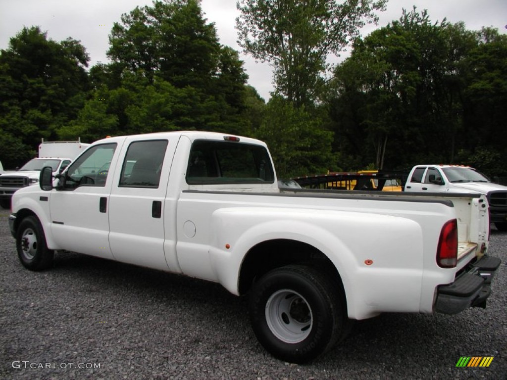 2000 F350 Super Duty XL Crew Cab Dually - Oxford White / Medium Graphite photo #5