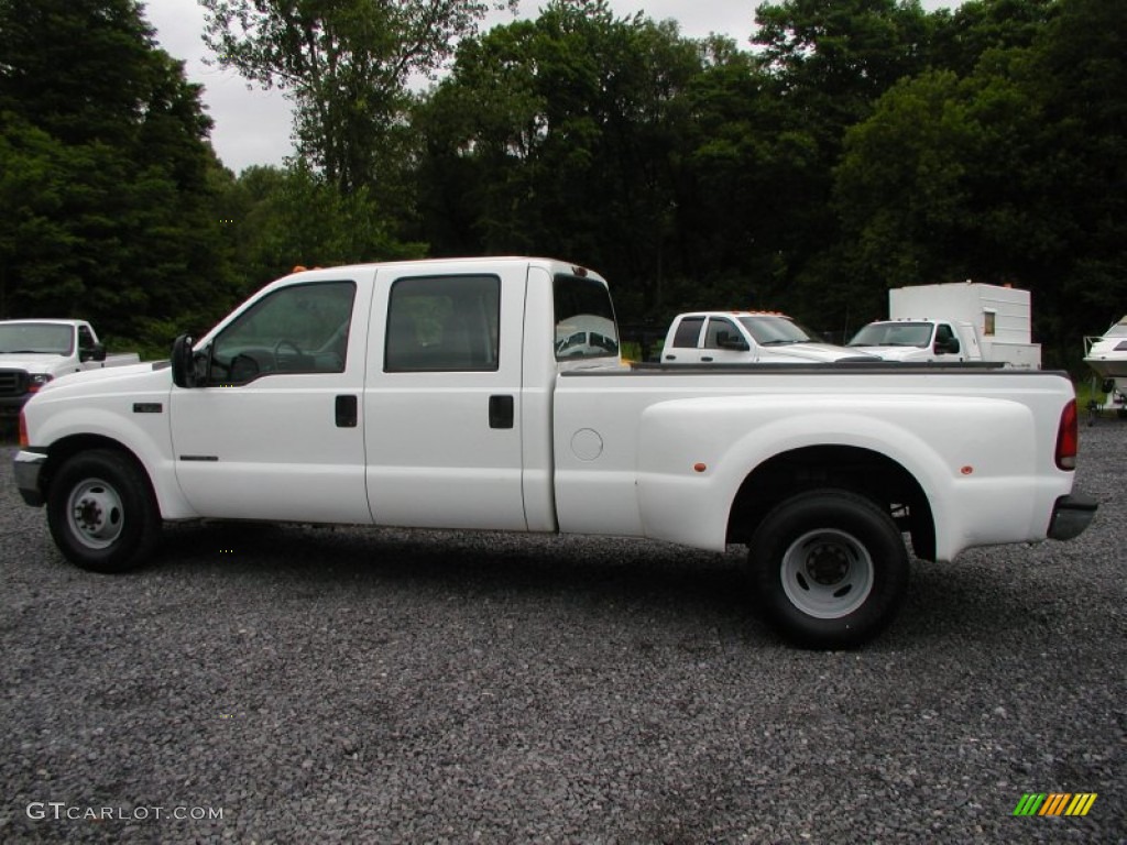 2000 F350 Super Duty XL Crew Cab Dually - Oxford White / Medium Graphite photo #6