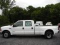 2000 Oxford White Ford F350 Super Duty XL Crew Cab Dually  photo #7