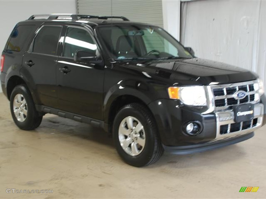 2011 Escape Limited V6 - Tuxedo Black Metallic / Charcoal Black photo #3