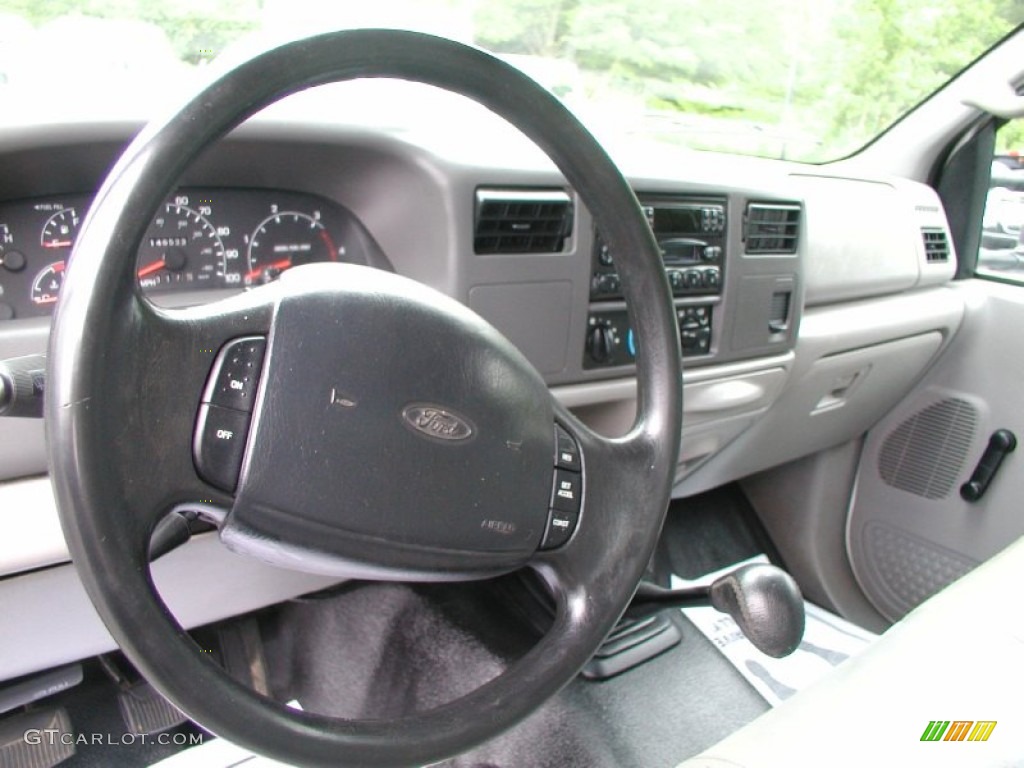 2000 F350 Super Duty XL Crew Cab Dually - Oxford White / Medium Graphite photo #11