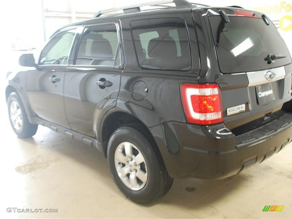 2011 Escape Limited V6 - Tuxedo Black Metallic / Charcoal Black photo #6