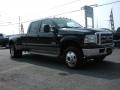 Black 2006 Ford F350 Super Duty King Ranch Crew Cab 4x4 Dually