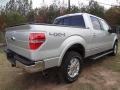 2011 Ingot Silver Metallic Ford F150 Lariat SuperCrew 4x4  photo #7