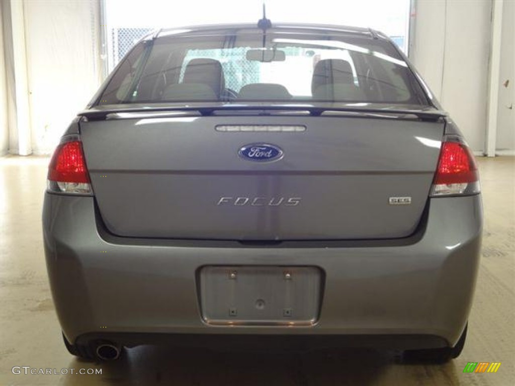2010 Focus SES Sedan - Sterling Grey Metallic / Medium Stone photo #6
