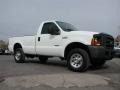 Oxford White 2005 Ford F250 Super Duty XL Regular Cab 4x4 Exterior