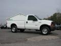 Oxford White - F250 Super Duty XL Regular Cab 4x4 Photo No. 2