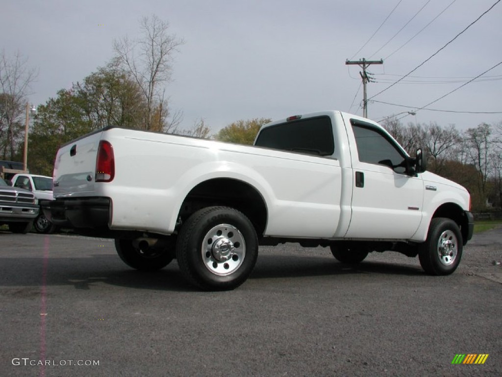 Oxford White 2005 Ford F250 Super Duty XL Regular Cab 4x4 Exterior Photo #57375944