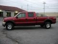 Toreador Red Metallic - F350 Super Duty Lariat Crew Cab 4x4 Photo No. 3