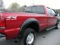 Toreador Red Metallic - F350 Super Duty Lariat Crew Cab 4x4 Photo No. 9