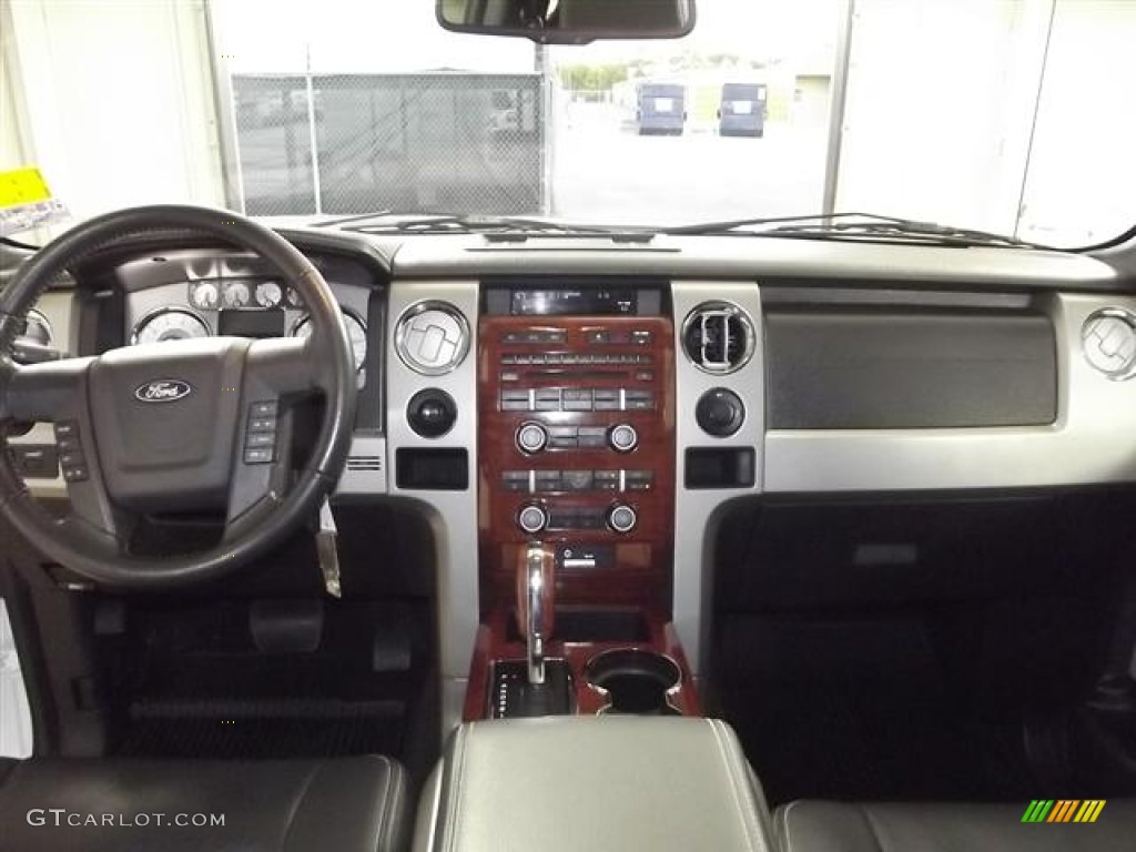 2010 F150 Lariat SuperCrew - Oxford White / Black photo #12