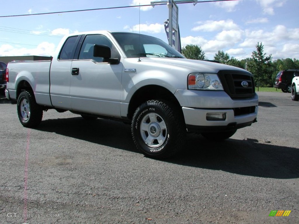 Silver Metallic Ford F150