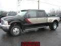 Black 2001 Ford F350 Super Duty Lariat Crew Cab 4x4 Dually