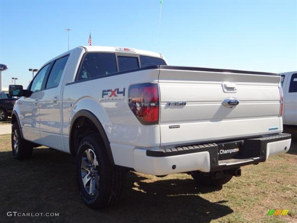 2011 F150 FX4 SuperCrew 4x4 - Oxford White / Black photo #6