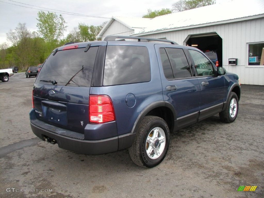 2003 Explorer XLT 4x4 - Medium Wedgewood Blue Metallic / Medium Parchment Beige photo #4