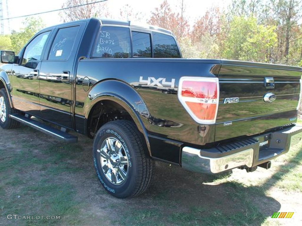 2011 F150 XLT SuperCrew 4x4 - Ebony Black / Pale Adobe photo #6