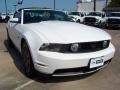 Performance White 2010 Ford Mustang GT Premium Convertible