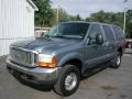 2000 Medium Steel Blue Metallic Ford Excursion XLT 4x4 #57355667