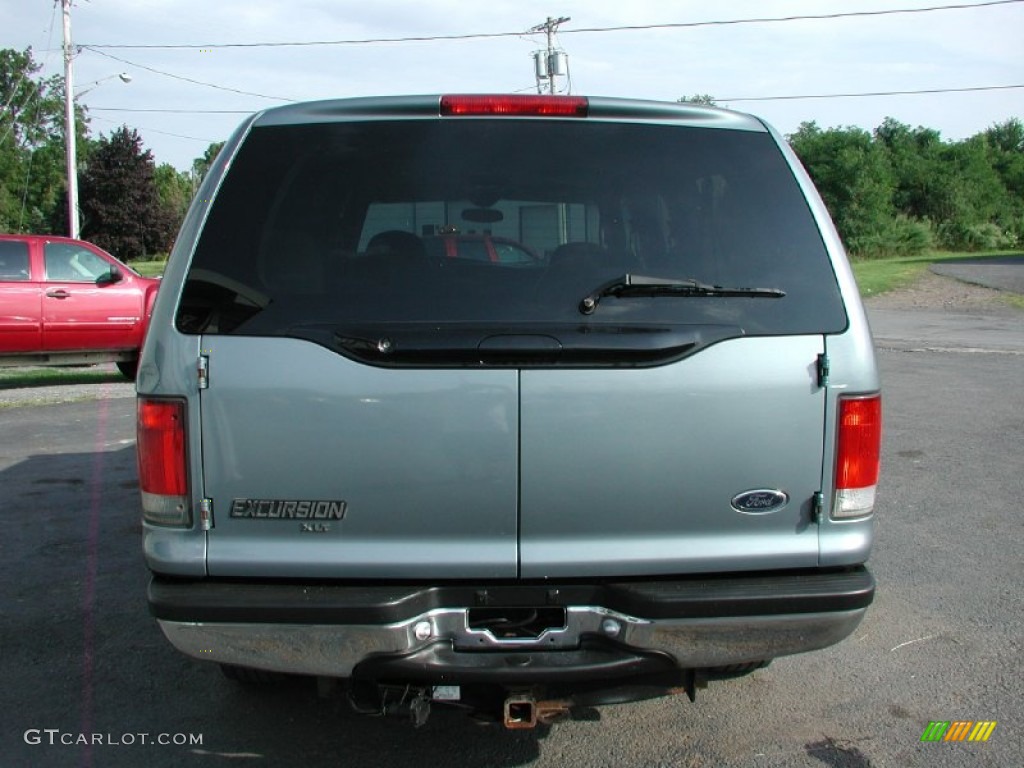 2000 Excursion XLT 4x4 - Medium Steel Blue Metallic / Medium Graphite photo #6