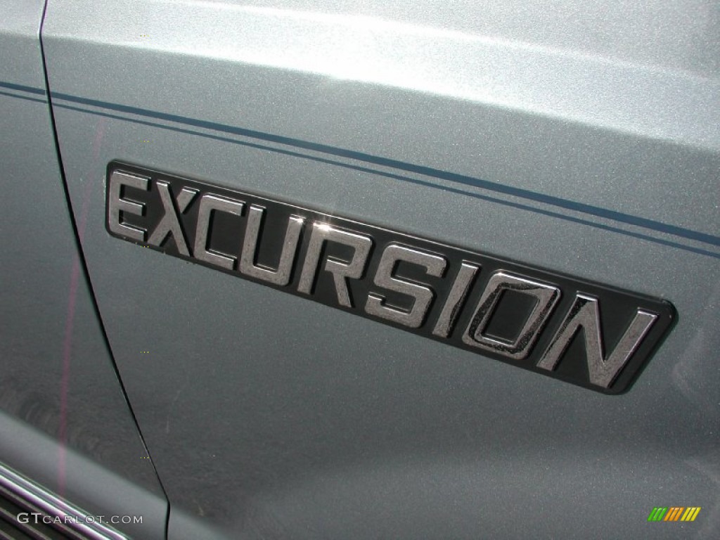 2000 Excursion XLT 4x4 - Medium Steel Blue Metallic / Medium Graphite photo #14