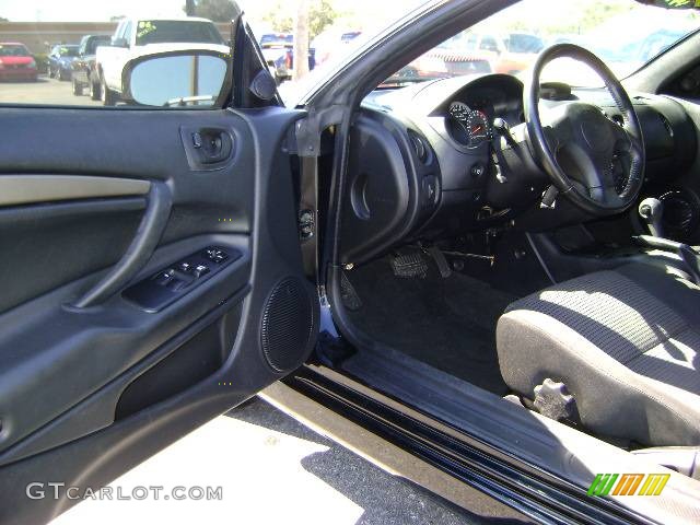 2005 Eclipse GT Coupe - Machine Green Metallic / Midnight photo #14