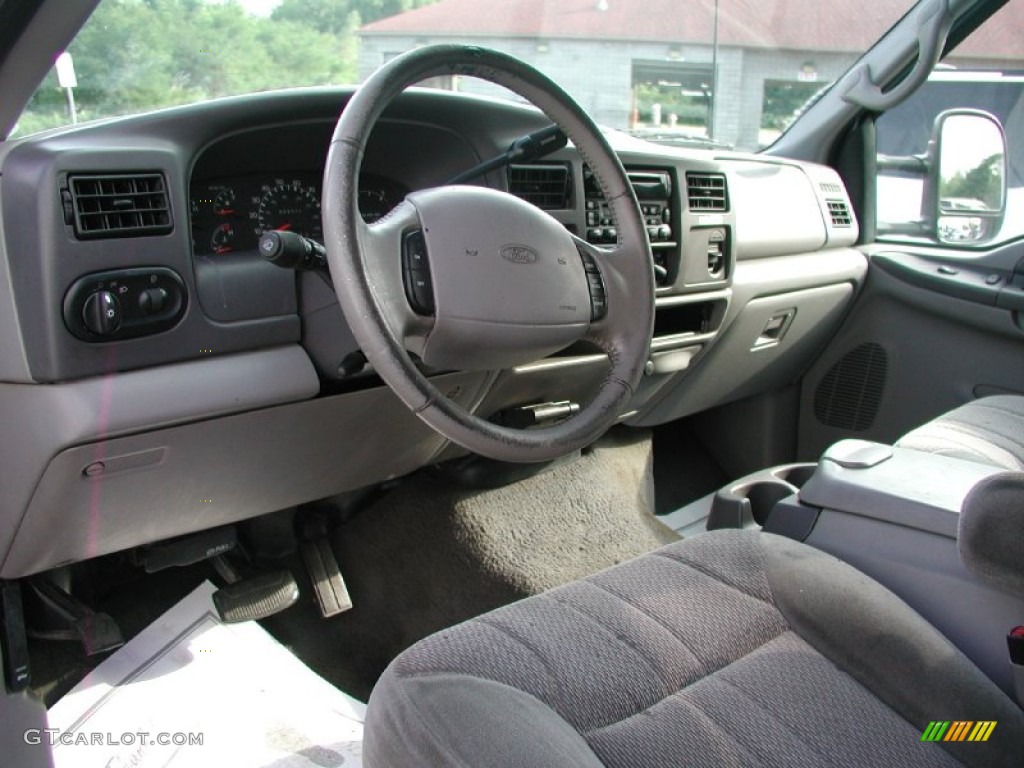 2000 Excursion XLT 4x4 - Medium Steel Blue Metallic / Medium Graphite photo #38