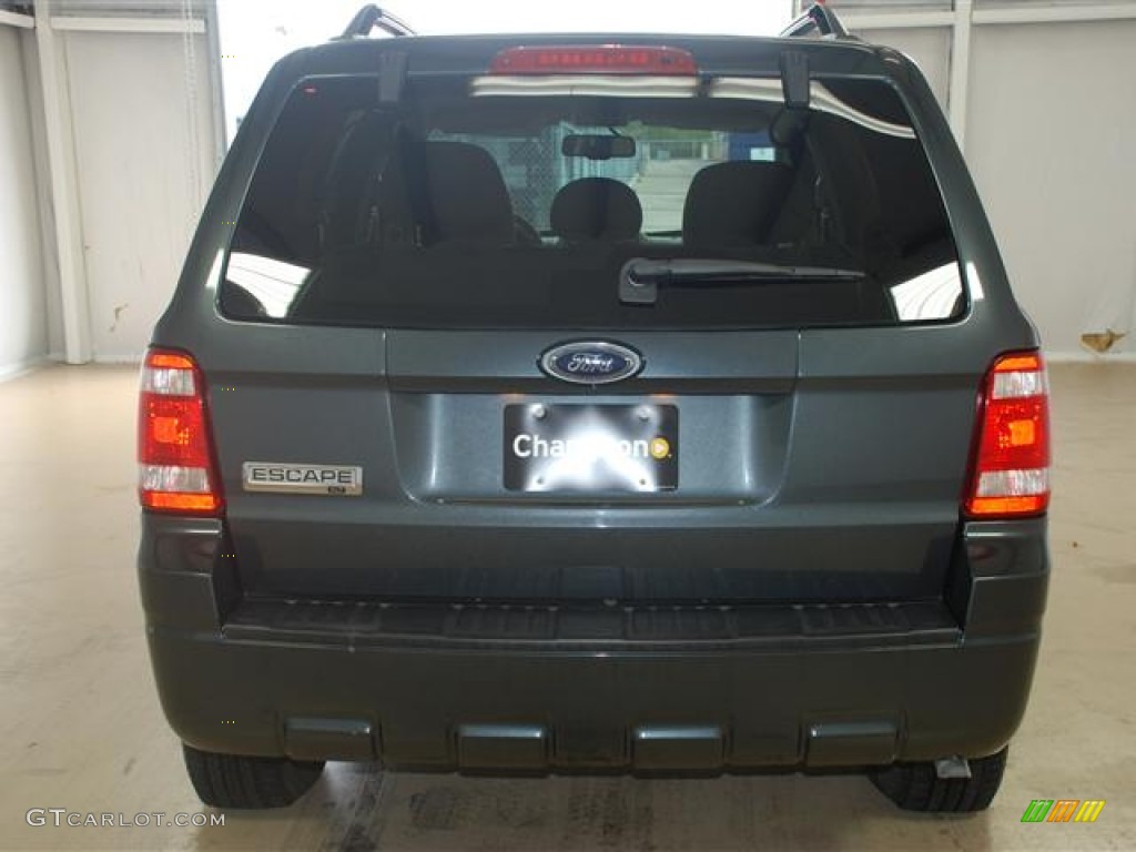 2009 Escape XLT V6 - Black Pearl Slate Metallic / Camel photo #5