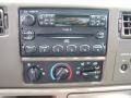 2004 Ford F250 Super Duty Medium Parchment Interior Audio System Photo
