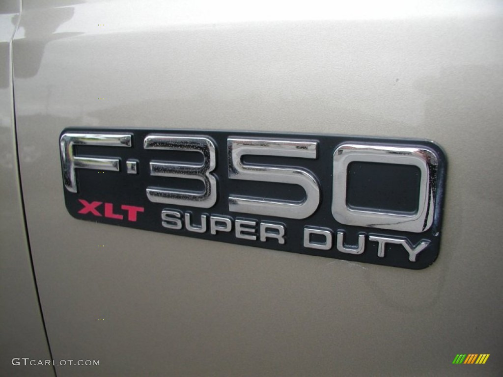 2004 Ford F350 Super Duty XLT SuperCab 4x4 Dually Marks and Logos Photo #57381212