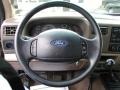 2004 Ford F350 Super Duty Medium Parchment Interior Steering Wheel Photo