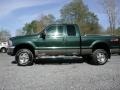 2003 Dark Highland Green Metallic Ford F350 Super Duty Lariat SuperCab 4x4  photo #3